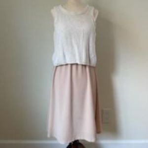 Octavia Mixed Media Dress